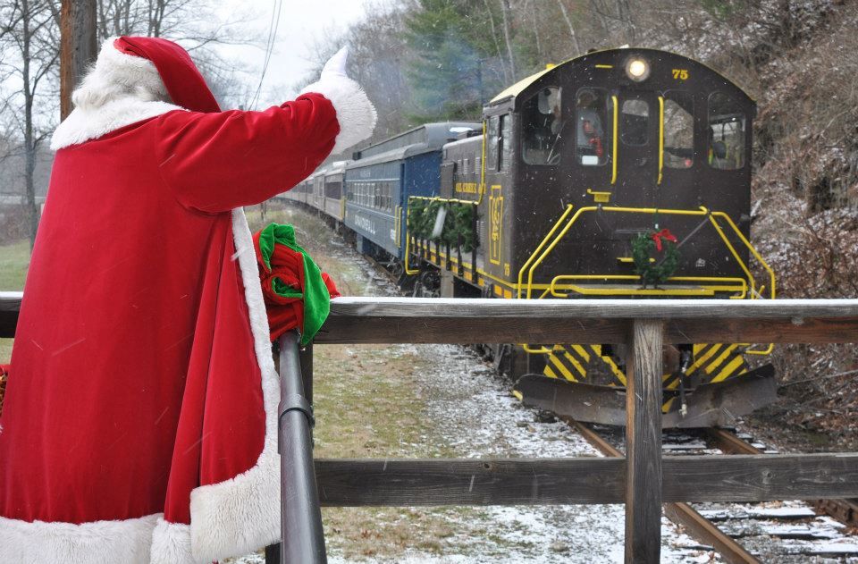 Holiday Train Ride Santa Meet and Greet